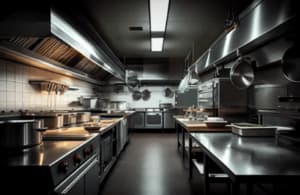 Pulizia di cucina ristorante Pulizia di cucina ristorante