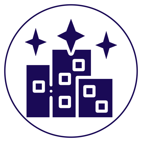 icona per servizio di pulizie professionali