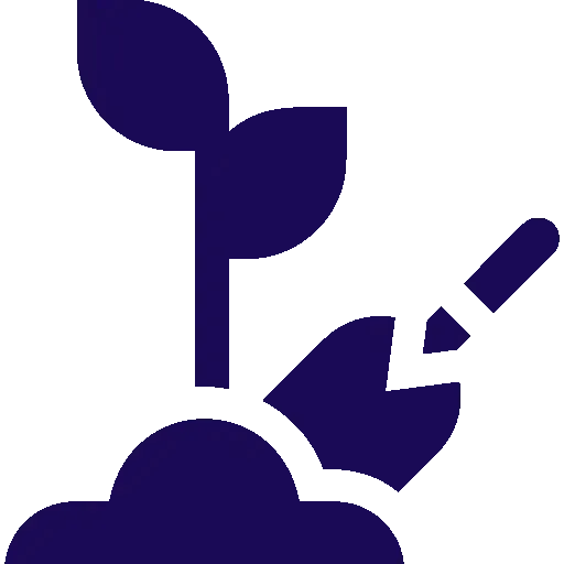 icona servizi di giardinaggio