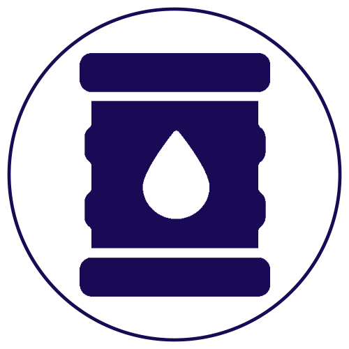 icona servizio di smaltimento di oli esausti